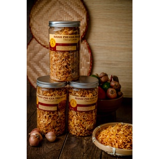 Hành phi gia truyền kinh môn loại 1 - hộp pet 300g - không ngon hoàn tiền