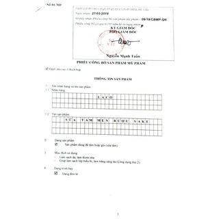 Sữa Tắm Men Rượu Sake LACO