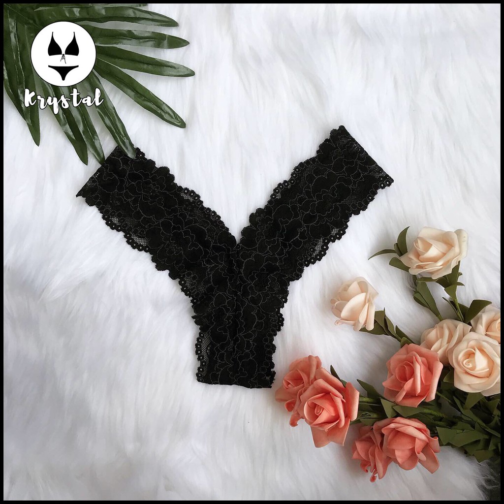 [Video] Bộ đồ lót ren không gọng màu đen họa tiết | WebRaoVat - webraovat.net.vn