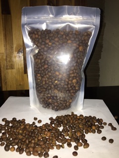 500g Cà phê Hạt Robusta rang mộc