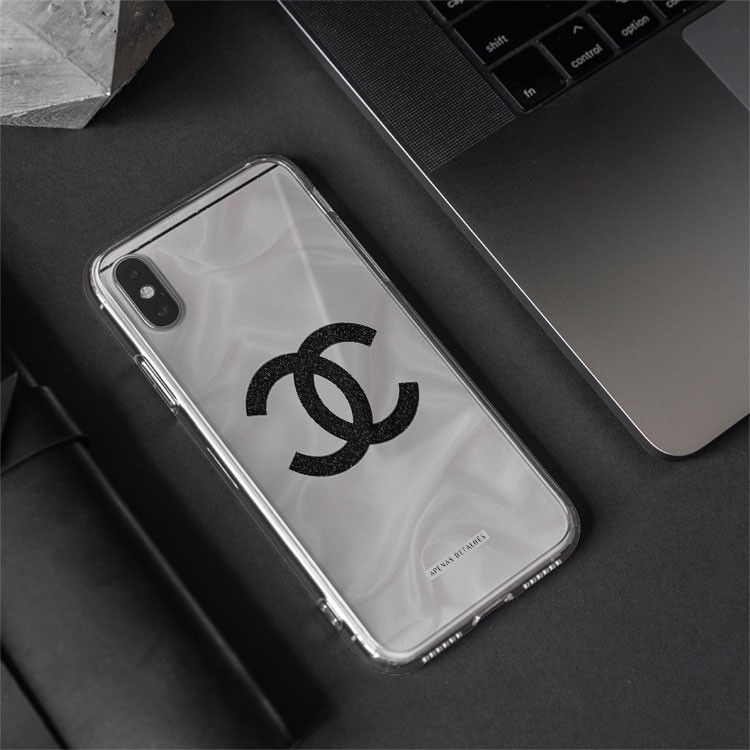 Ốp Iphone Chanel  logo đen Cho các dòng Iphone từ 5 đến 12 pro max CHAPOD00002