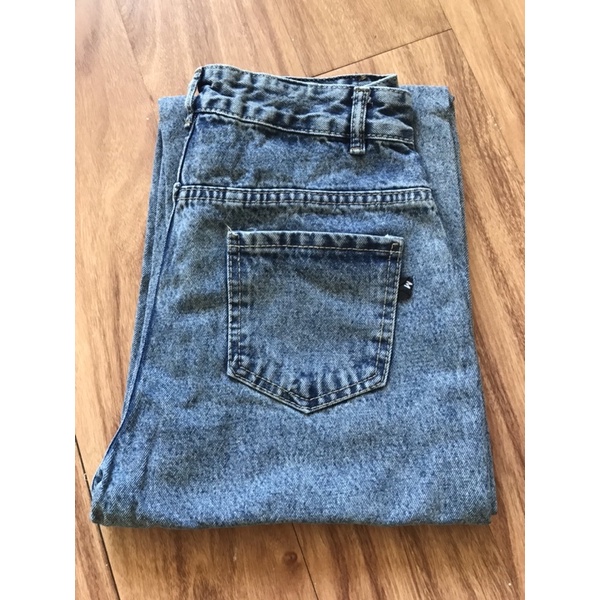 Quần jean ống suông MaiAnh.88 quần bò ống suông nữ lưng cao - 3 size S M L | BigBuy360 - bigbuy360.vn