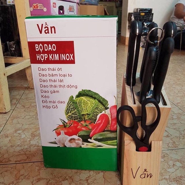 Bộ dao kéo 8 món