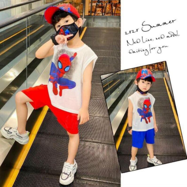 Bộ sát nách spiderman cho bé