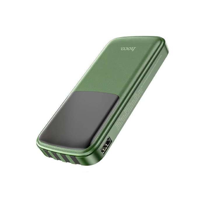 Sạc Dự Phòng 10000mAh Hoco DB07 Chính Hãng - Pin Sạc Dư Phòng Mini 3 Cổng Ra Tiện Lợi Lightning, Type C, Micro USB