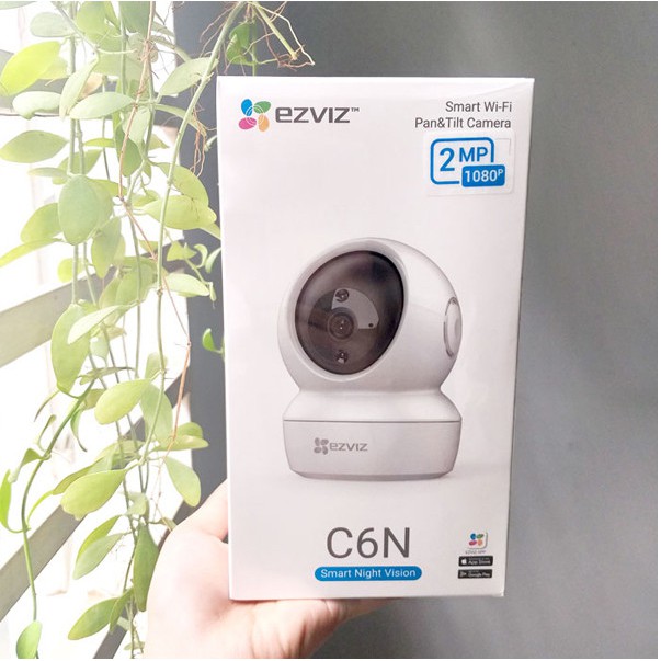 Camera IP Wifi Ezviz C6N 2.0MP, Chống Ngược Nắng, Theo Dõi Chuyển Động, Đàm Thoại 2 Chiều, Hàng Chính Hãng