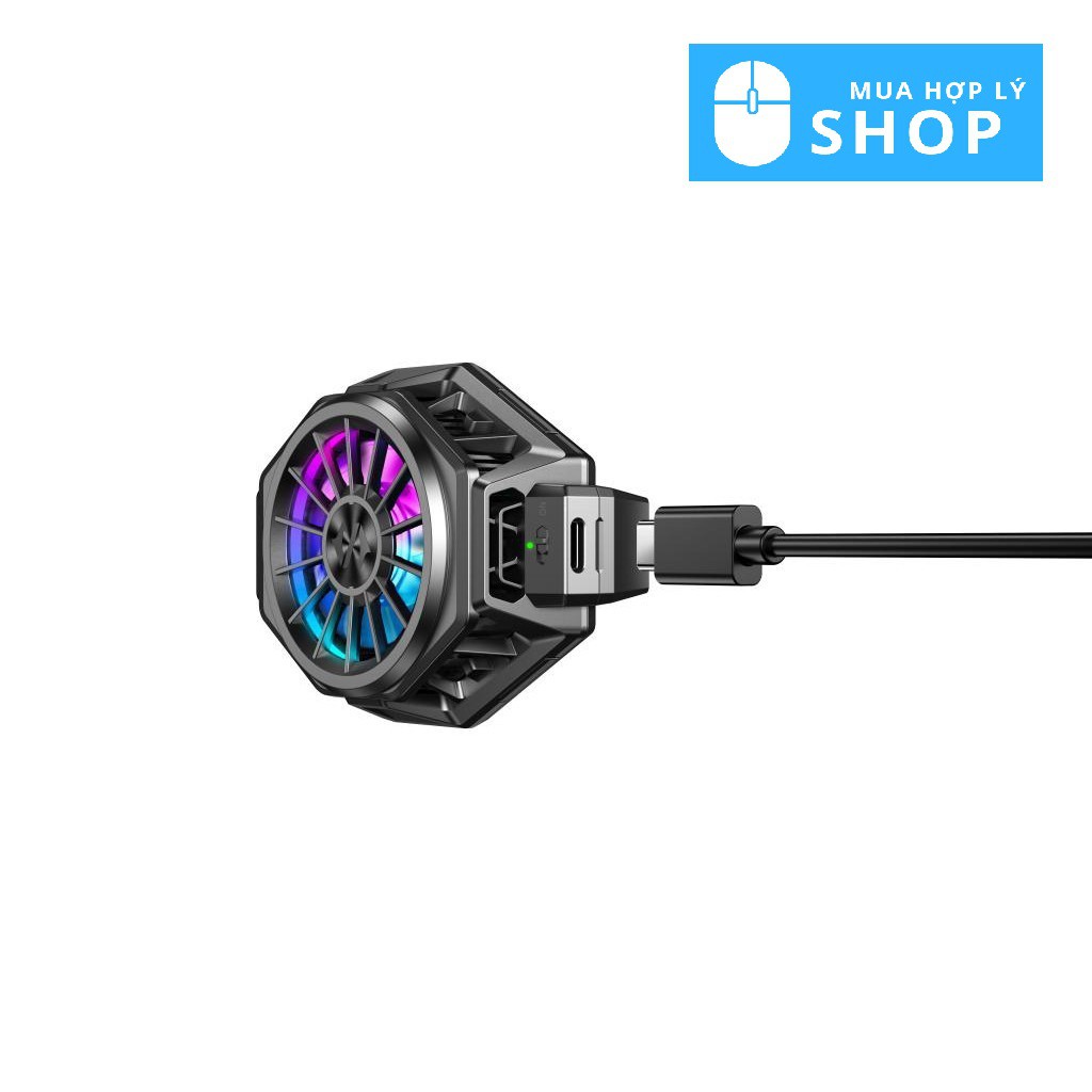 Quạt Tản Nhiệt Xiaomi Black Shark Fun Cooler Pro Làm Mát Cho Điện Thoại - Hàng Nhập Khẩu