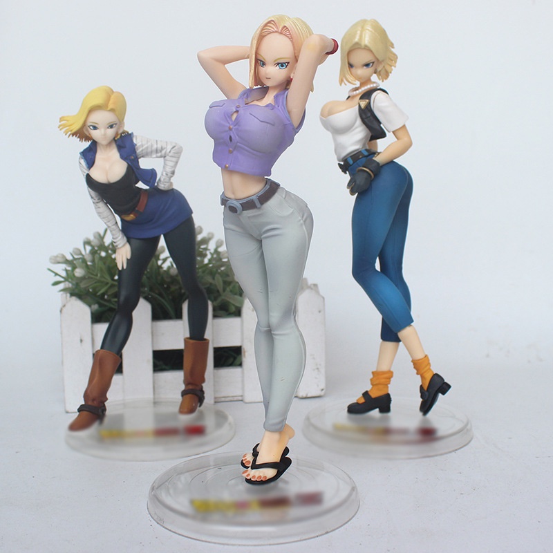 Mô Hình Rô Bốt Handmade No 18 Trong Phim Dragon Ball Chất Lượng Cao