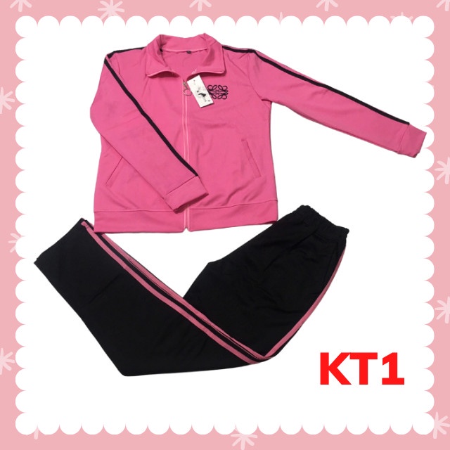 [Giảm 45%] Set bộ đồ quần áo thun nữ thu đông dài tay thời trang KT-Laura Fashion-3 size từ 43-70Kg tùy chiều cao