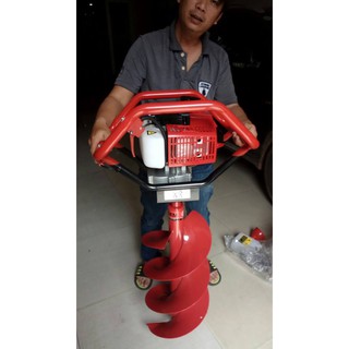 Máy khoan đất oshima 2ps kèm mũi 150 hoặc 200 đôi