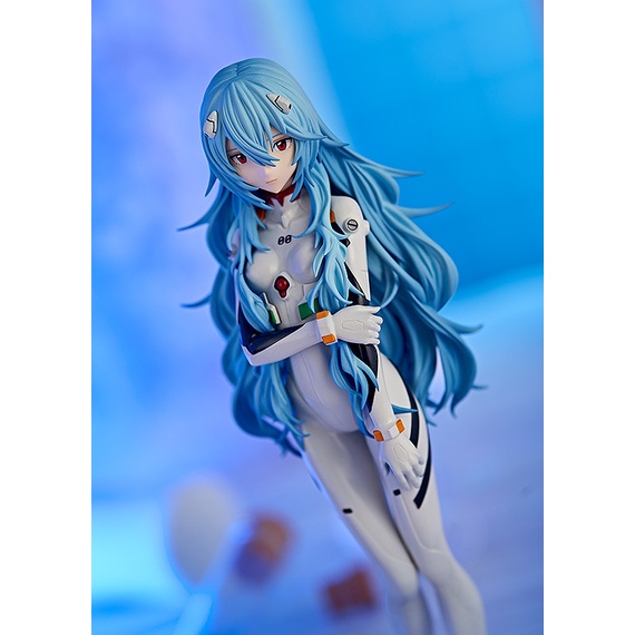 Mô Hình Chính Hãng Anime Shin Evangelion, Ayanami Rei, Pop Up Parade, Long Hair Ver, Good Smile Company, Nhật Bản