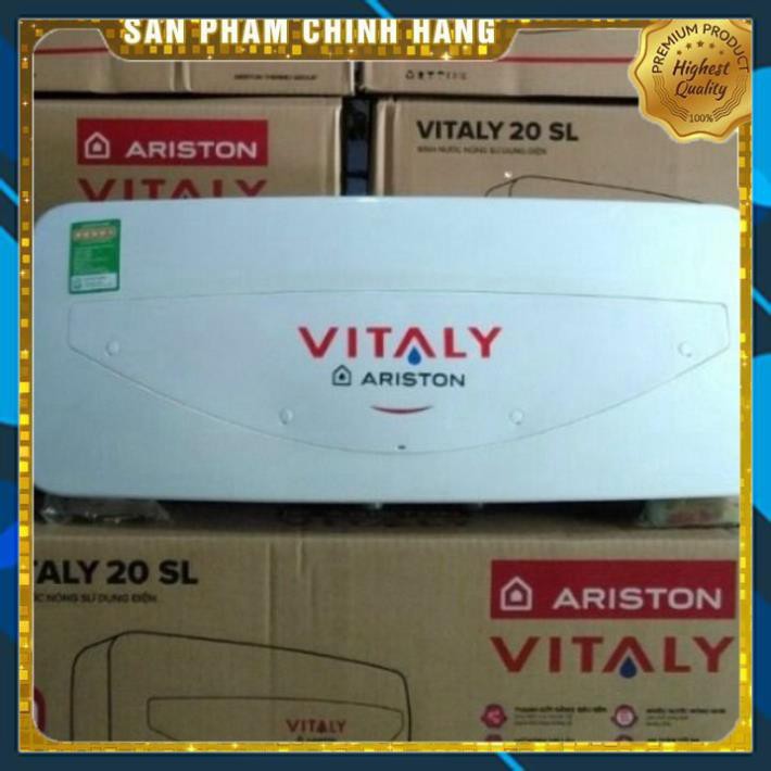 Bình nóng lạnh Ariston chống giật VITALY 20SL 20 lít