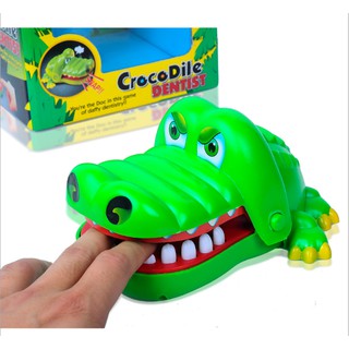 Đồ chơi khám răng cá sấu Crocodile Dentist size lớn – Kèm ảnh thật shop chụp