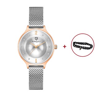 Đồng Hồ Nữ PAGINI PA2188 Dây Titanium Siêu Nhẹ - Thiết Kế Kiểu Ý Quý Phái Sang Chảnh