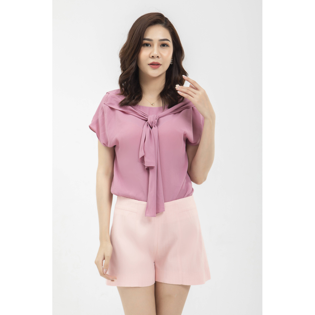 Quần Short hồng thiết kế Elise | BigBuy360 - bigbuy360.vn