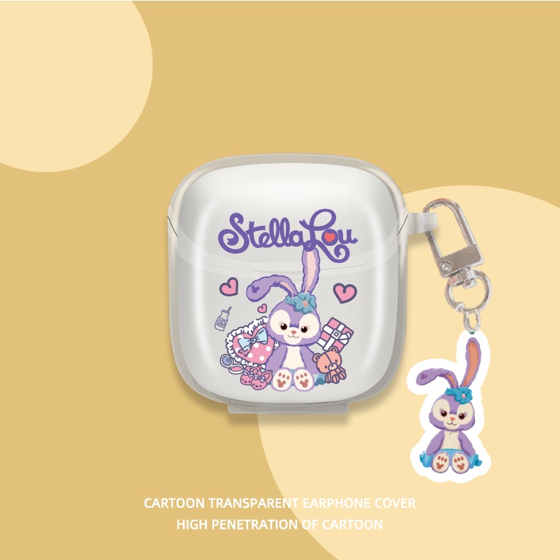 Vỏ Bảo Vệ Hộp Sạc Tai Nghe bluetooth Không Dây JBL Tune 225 TWS Bằng TPU Mềm Chống Sốc Họa Tiết Hoạt Hình Đơn Giản Ốp