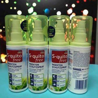 Xịt chống muỗi và côn trùng đốt Squito . Hiệu quả chống muỗi lên tới 8h và bọ ve lên tới 4h