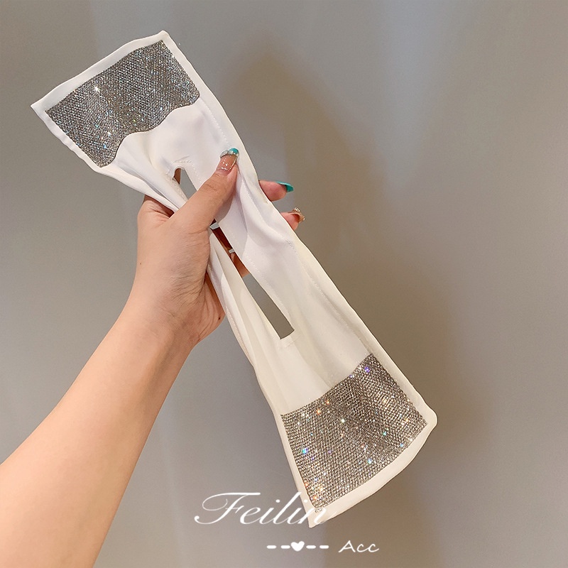 Kẹp Tóc Hình Nơ Đính Đá Thời Trang Cho Nữ