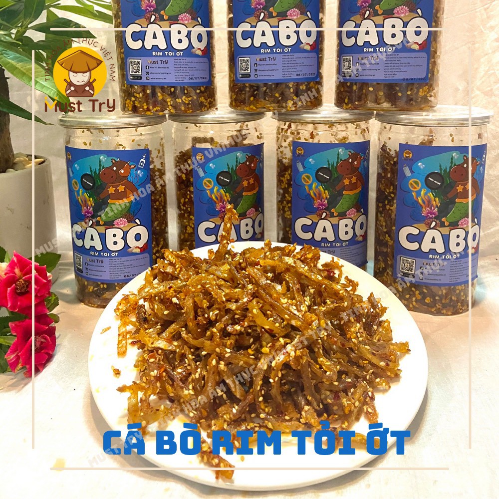 Cá Bò Rim Tỏi Ớt Must TrY 300g/hộp - Tinh Hoa Ẩm Thực Đà Nẵng