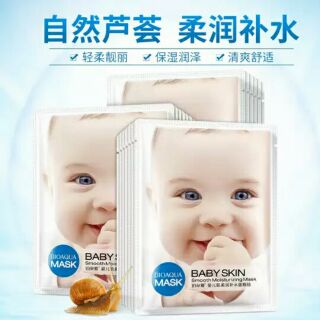 1 miếng lẽ mặt nạ bioaqua babyskin.