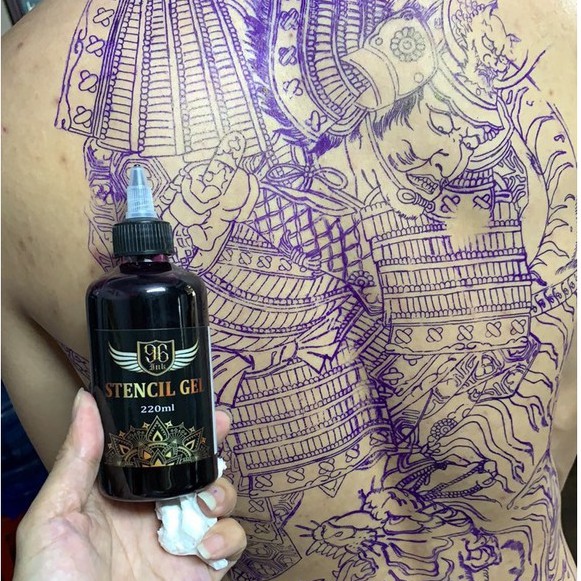 Gel Scan hình xăm, gel in hình tattoo 96ink 1oz Cực Sắc Nét Bám Cực Chắc Siêu Rẻ Siêu Tiết kiệm