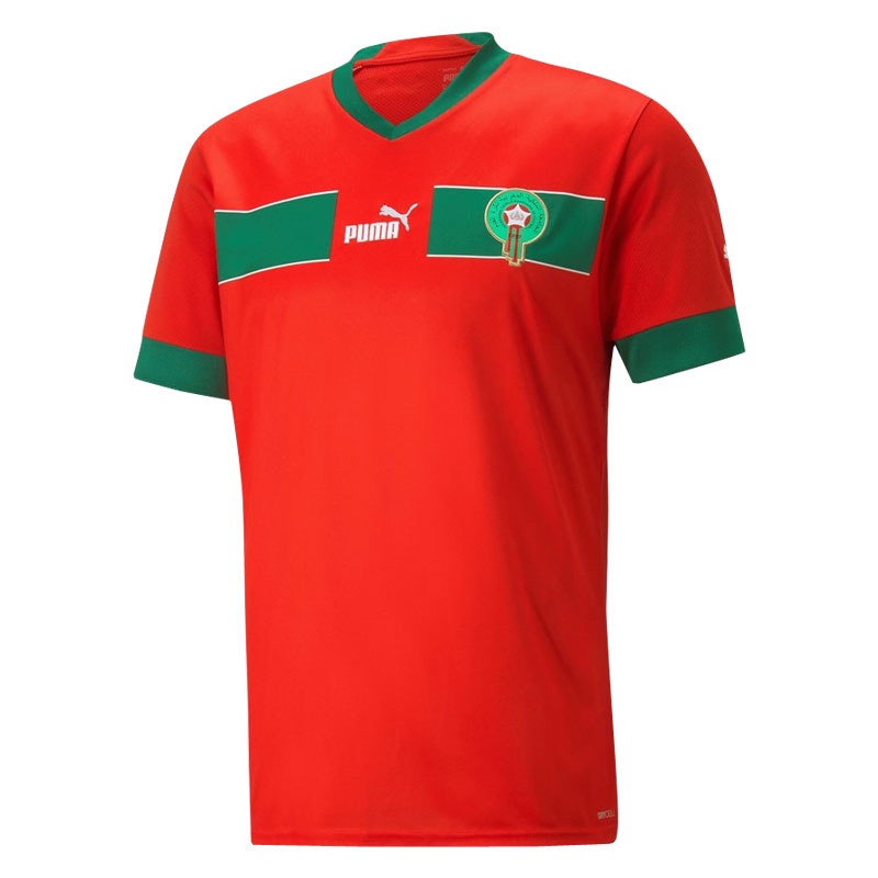 Áo Bóng Đá Số 22-23 Morocco Sân Nhà S-2XL Thời Trang 2022-23