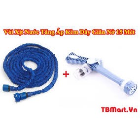 Vòi xịt rửa thông minh gian nở,tăng áp loại 22M