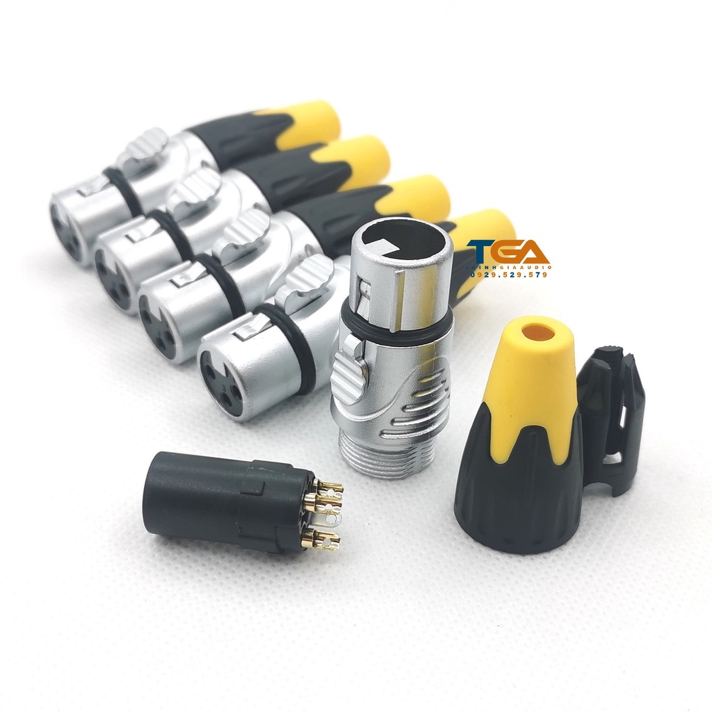 Jack rắc canon xlr cao cấp, hàng chất lượng.