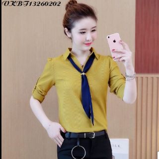 Áo sơ mi thắt cà vạt