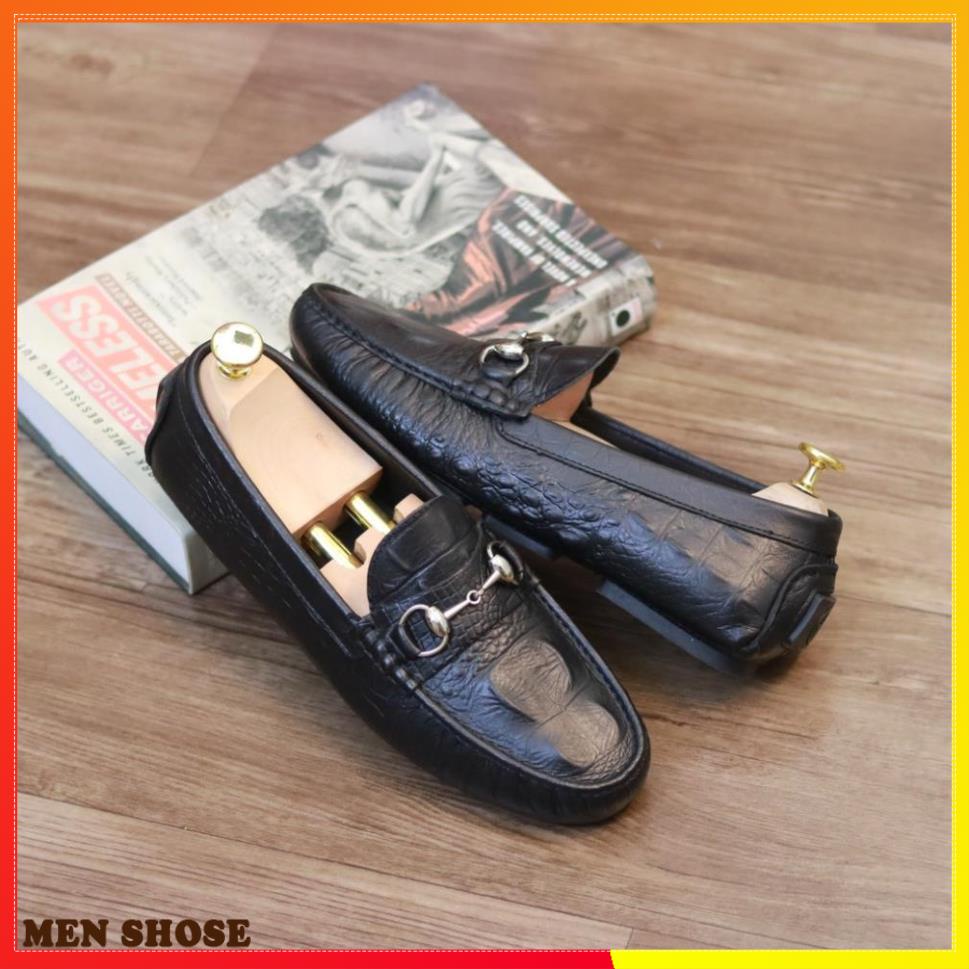 Giày Mọi Nam Da Lì  Mã M010