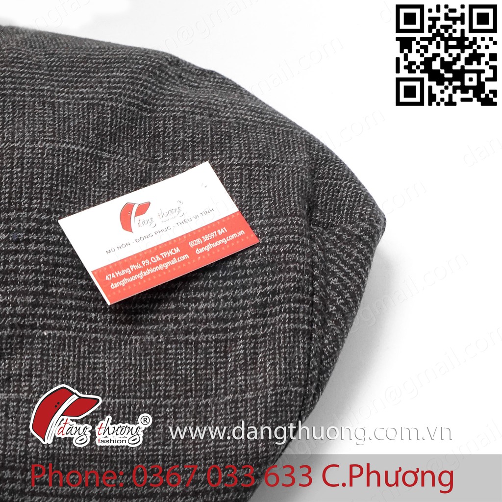 [SHIP HOẢ TỐC ] [CÓ SẴN]Mũ nồi nam DẠ DÀY DẶN caro bere beret nỉ dạ cho người trung niên, cao tuổi phong cách cổ điển