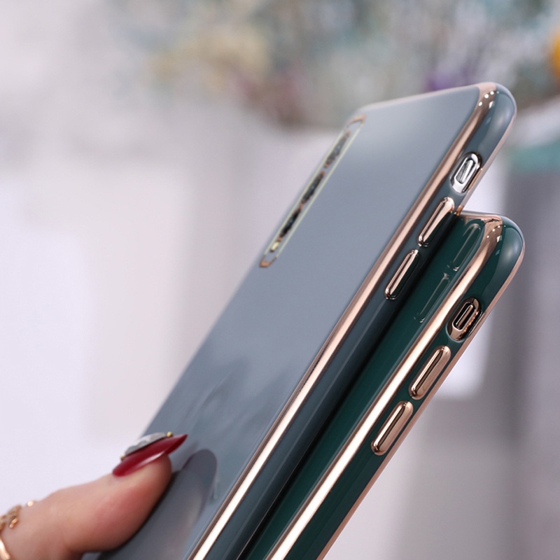 Ốp điện thoại Koosuk mềm viền mạ mịn cho Vivo V2026 V2027 V2029 V2032 V2033 V2042 V2043 V2048 1901 1902 1904 1906