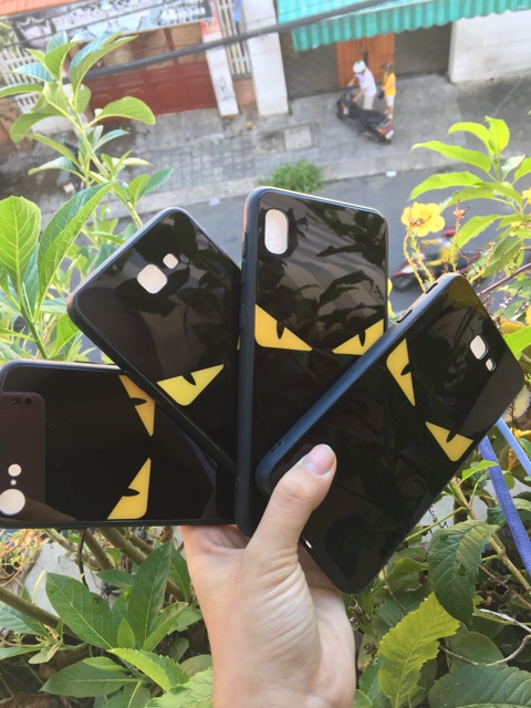 Ốp Lưng Kính Bóng 13ProMax 12ProMax 11ProMax XSMAX X XS 7Plus FUKISHOP