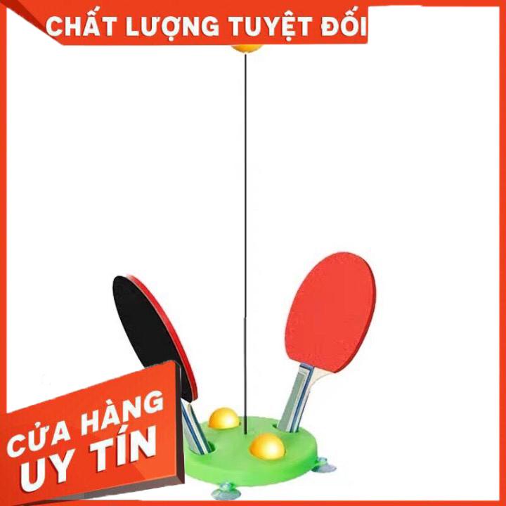 Bộ đánh bóng bàn phản xạ trẻ em tại nhà, kèm 2 vợt và 3 quả bóng bàn