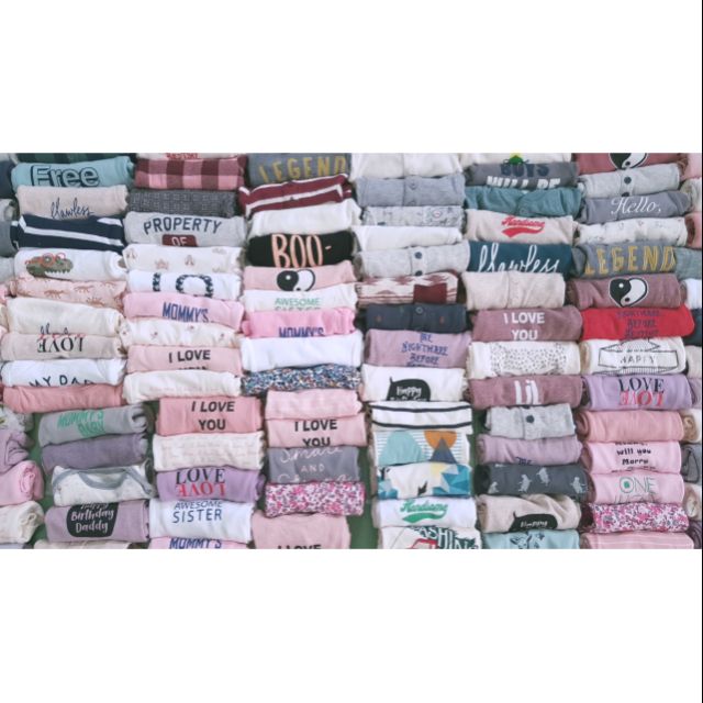 COMBO 5 ÁO TAY DÀI CHO BÉ HIỆU OLD NAVY