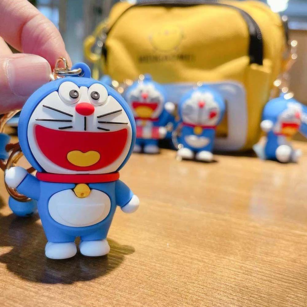 Móc Khóa Hình Mèo Máy Doraemon Dễ Thương