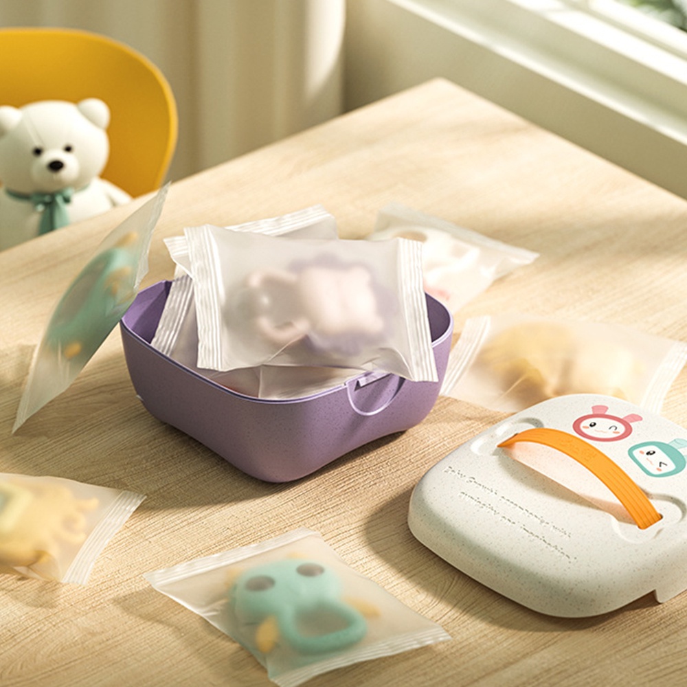 Đồ chơi an toàn cho bé xúc xắc gặm nướu Tumama tiệt trùng ở nhiệt độ cao không có mùi nhựa có hộp đựng rất đẹp