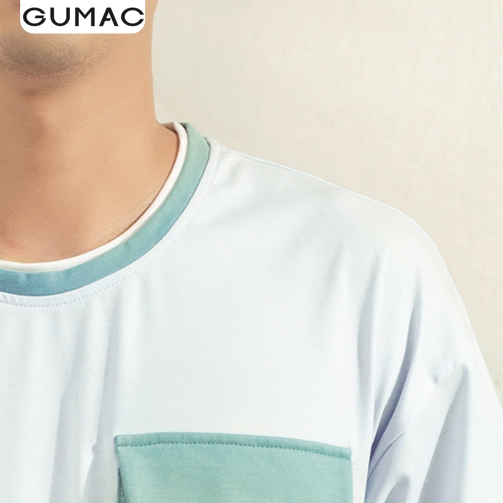 Áo thun nữ túi hộp GUMAC thiết kế basic năng động trẻ trung ATA1151 | BigBuy360 - bigbuy360.vn