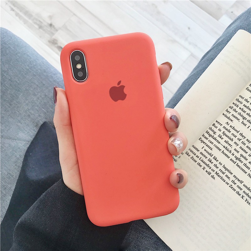 Ốp lưng iphone Chống Bẩn Full Viền Logo Táo 5/5s/6/6plus/6s/6splus/7/7plus/8/8plus/x/xr/xs/11/12/pro/max/plus/promax | BigBuy360 - bigbuy360.vn