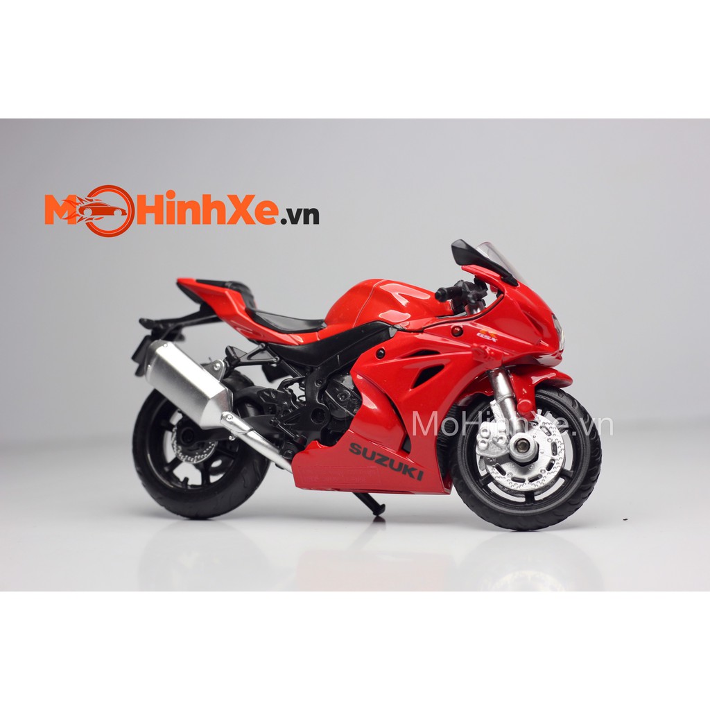 MÔ HÌNH XE SUZUKI GSX-R1000 KÈM FIG 1:18 MSZ