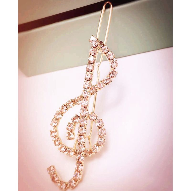 Kẹp Tóc Hình Nốt Nhạc Độc Đáo Thời Trang Dành Cho Nữ