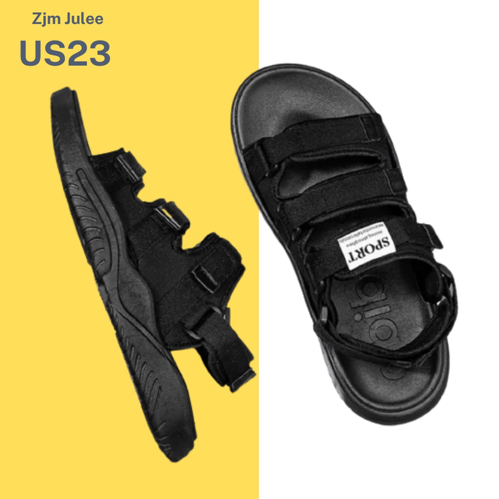 Sandal nam nữ US23 (3 quai) quai sau tháo rời - mẫu mới - chất lượng