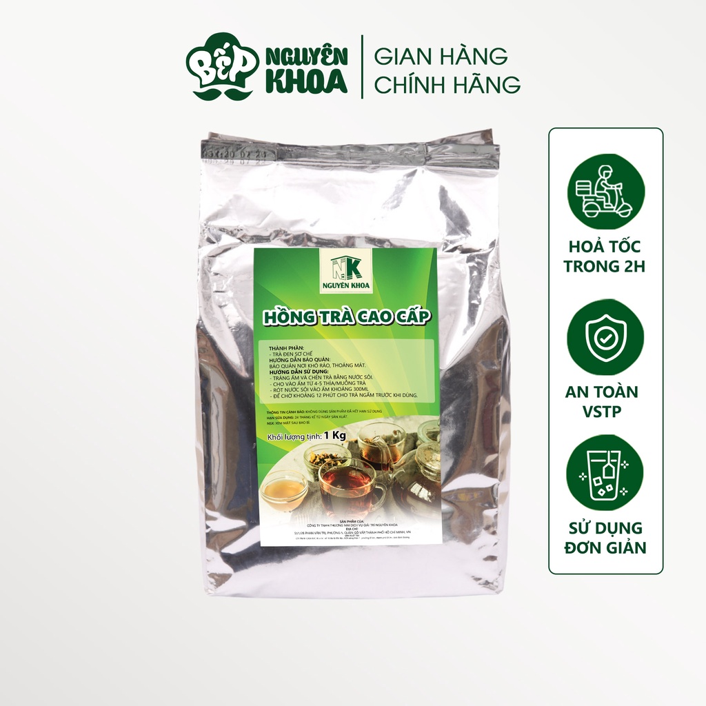 Hồng trà cao cấp nguyên khoa 1kg - BẾP NGUYÊN KHOA