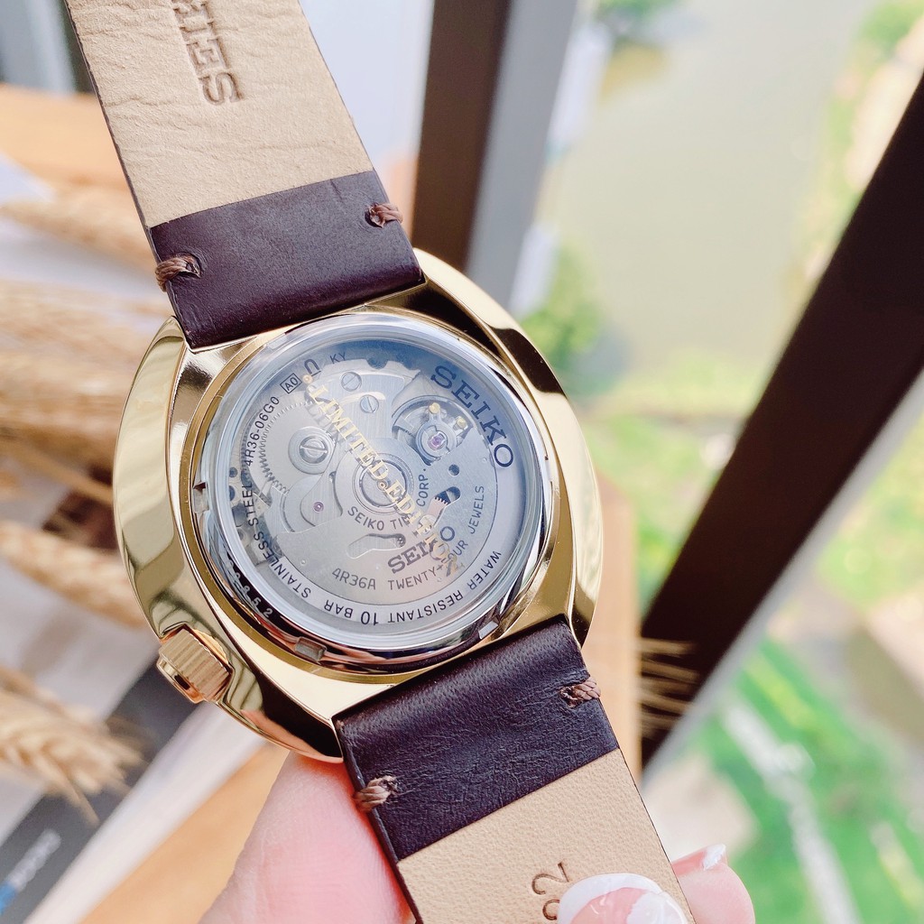 Đồng hồ nam chính hãng Seiko Recraft Limited  Edition SRPC16K1 - Máy cơ tự động - Kính cứng