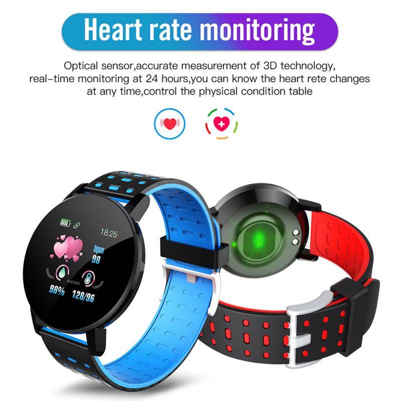 AMAZFIT Đồng Hồ Thông Minh 119plus Kết Nối Bluetooth Ip67 Có Chức Năng Đo Nhịp Tim Chống Thấm Nước