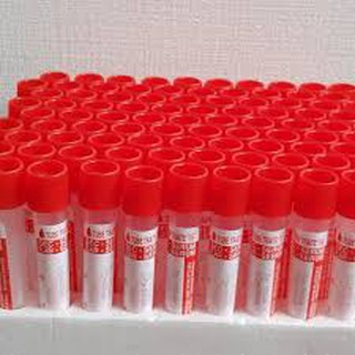 100c ỐNG NGHIỆM SERUM MÀU ĐỎ