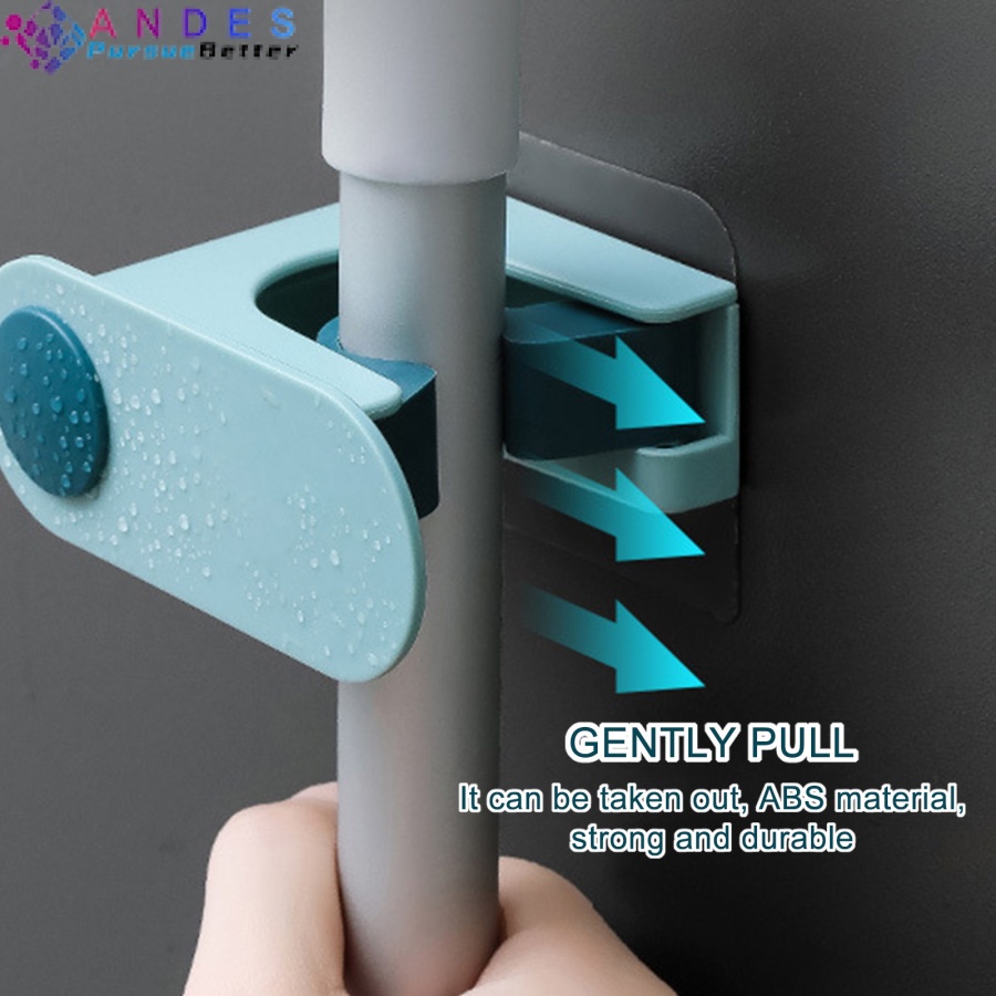 Giá Đỡ Chổi Lau Nhà Gắn Tường Không Để Lại Dấu Vết Tiện Dụng