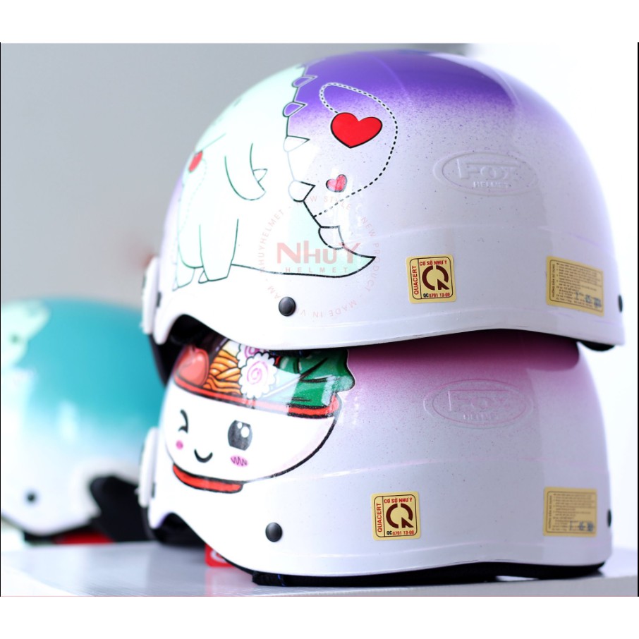 FOX HELMET OMBRE -  Hàng Cao Cấp - Nón bảo hiểm cho bé - Mũ bảo hiểm trẻ em - Chính Hãng (Tiêu chuẩn ISO)