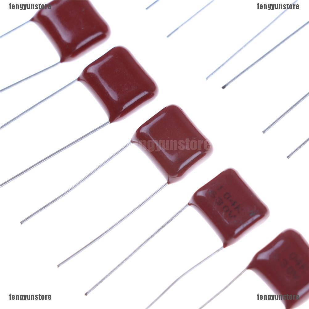 Set 10 Tụ Điện CBB 104J 630V 100NF 0.1UF P10mm Chuyên Dụng