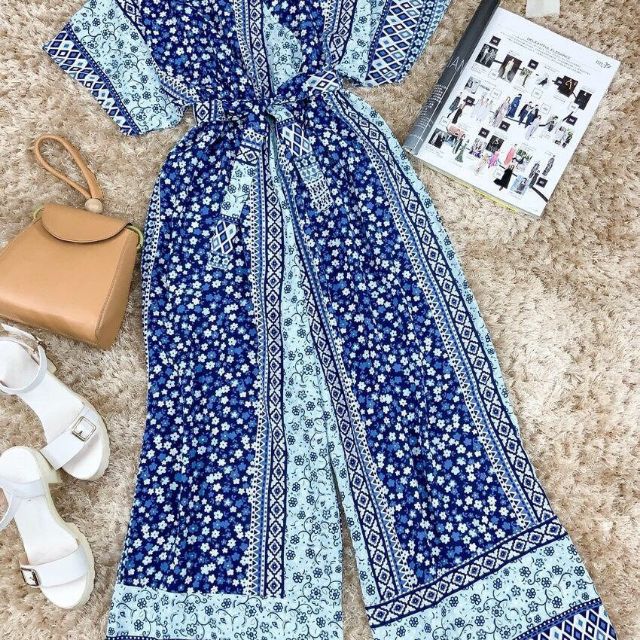 Jum ống dài suôn phối cổ đắp chéo